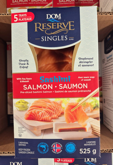 Dom Reserve Salmon Sashimi - 1 x 525 Grams